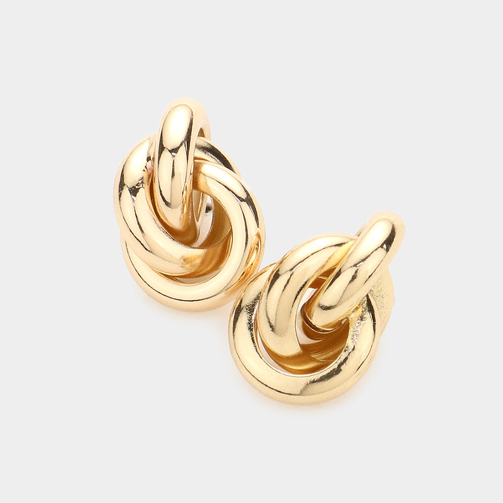 Coco Stud Earrings Gold